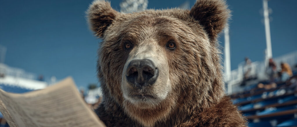 Berliner Bär informiert sich