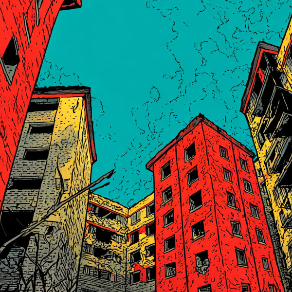 Verfallene Wohnungen